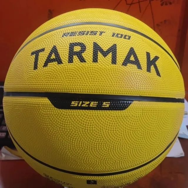 Bola de Basquetebol Criança e Adulto R100 Tamanho 7 Laranja TARMAK