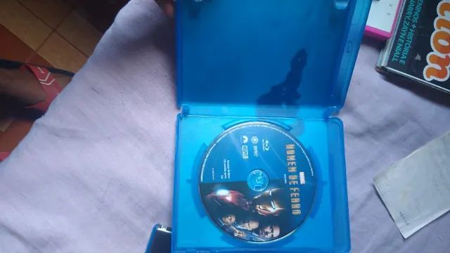 Blu-ray homem de ferro 1 e 3 - Foto 2