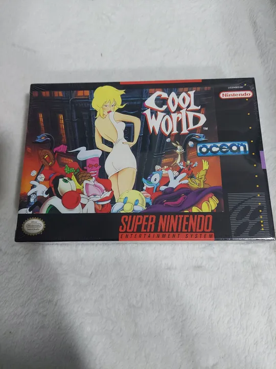 Jogo Super Nintendo Cool World - Novo e Lacrado