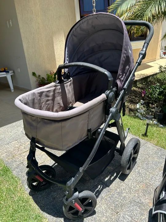 Carrinho de Bebê Kiddo Travel System Galaxy (Moisés) com Bebê Conforto