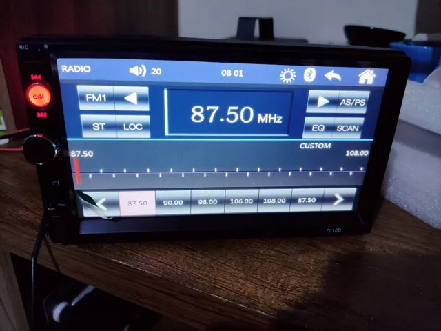 Multimidia Bluetooth Entrada Para Camera de Ré