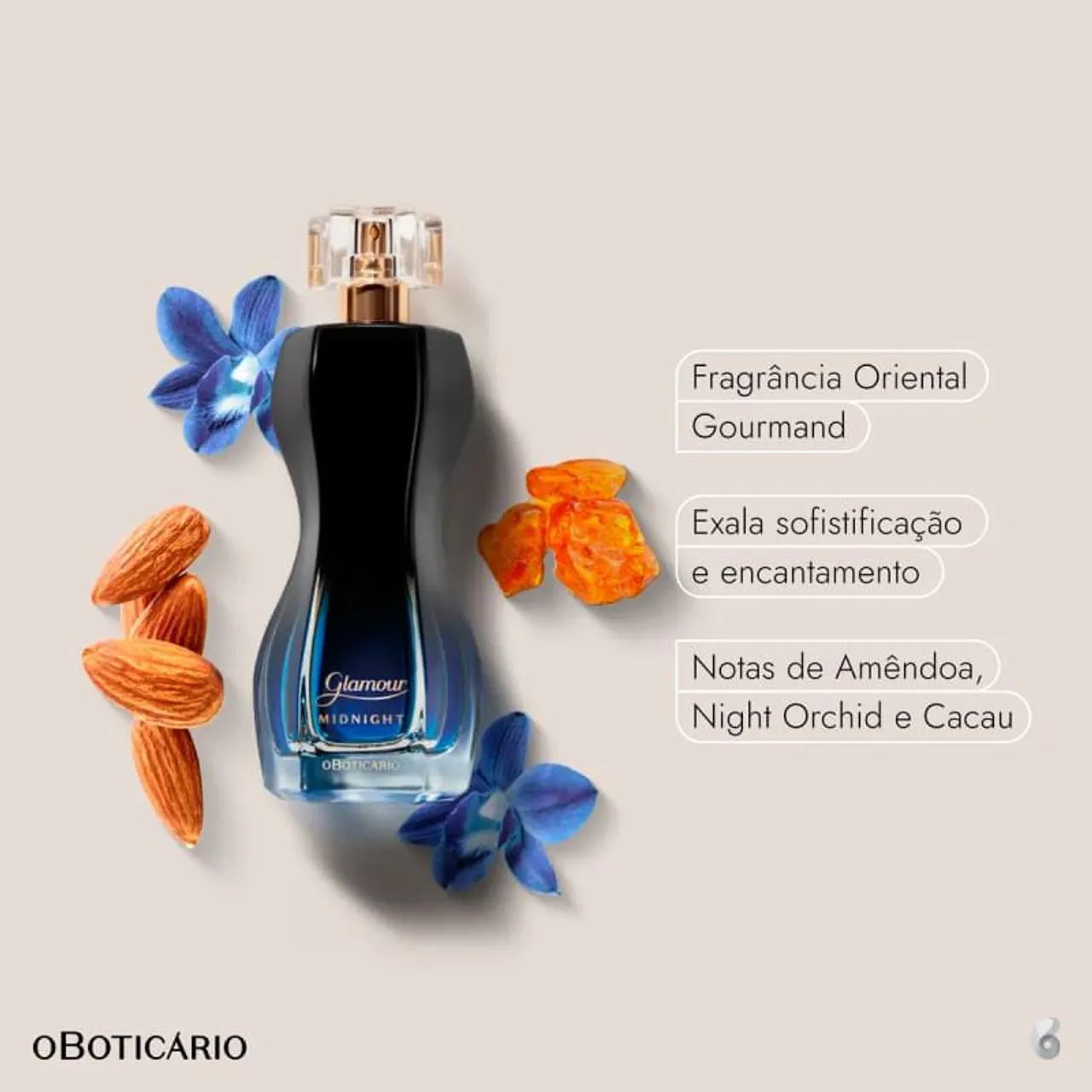 Perfume Glamour Midnight O Boticário - Foto 4