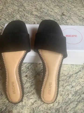 Rasteiras ANACAPRI suede novas - Foto 2