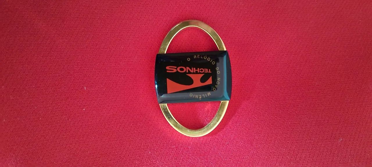 Chaveiro Technos Novo Milênio - Dourado - Foto 2