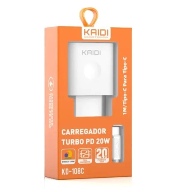 Carregador Turbo para Celular Samsung 20W
