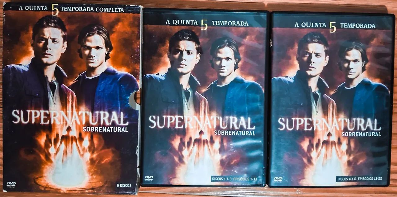 Sobrenatural (Supernatural) Temporada 5 DVD