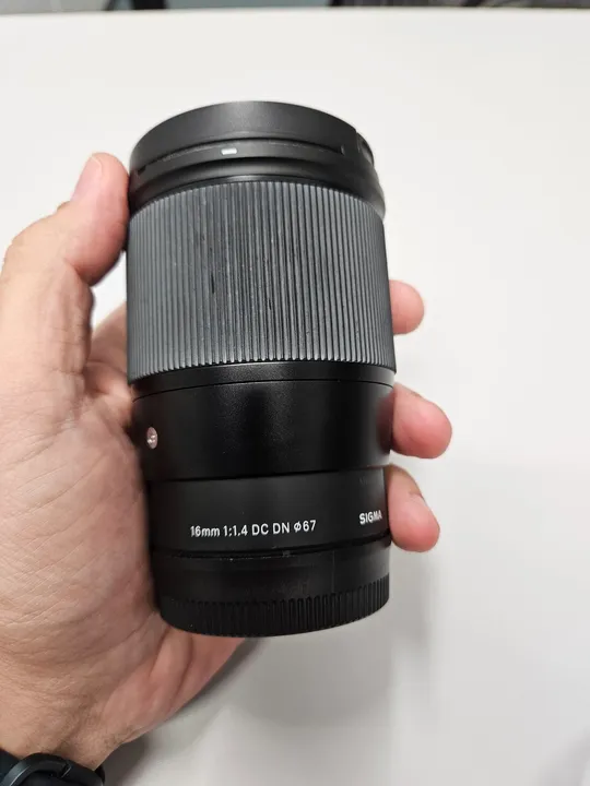 lente sigma 16mm lente sigma 16mm