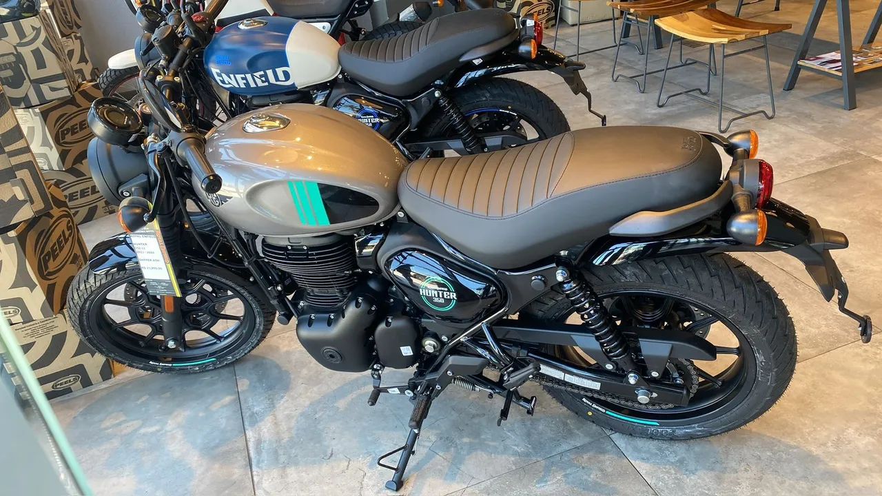 Royal Enfield Hunter Dapper Grey 350 - Foto 4