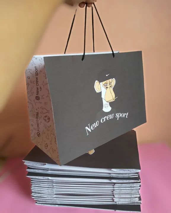 Sacola de papel personalizada - Foto 3