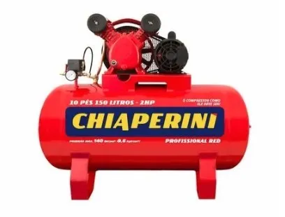 COMPRESSOR CHIAPERINI 10/150LTS RED(VERM) 2HP 220V