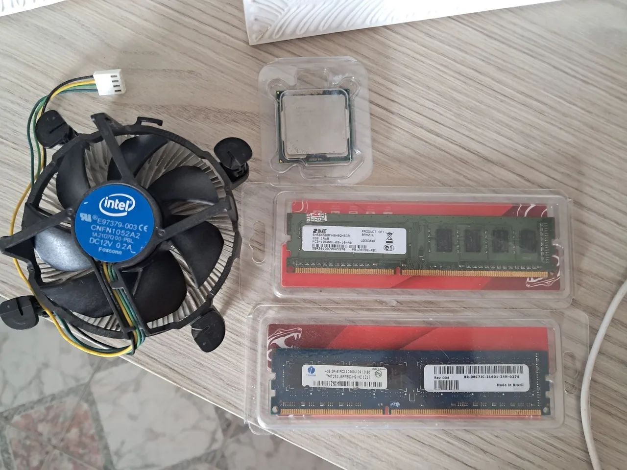 Kit processador e memória LGA 1155