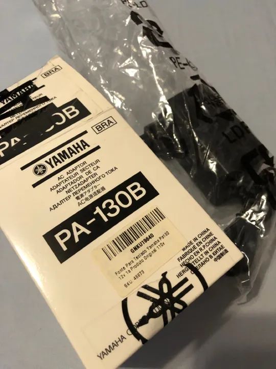 Fonte Yamaha PA130 12V 1a - Produto Original  - Foto 3