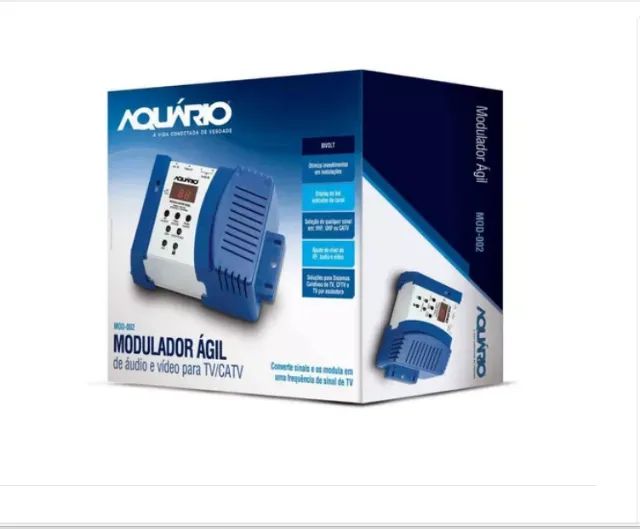 Modulador Ágil de Áudio e Vídeo para TV/CATV
