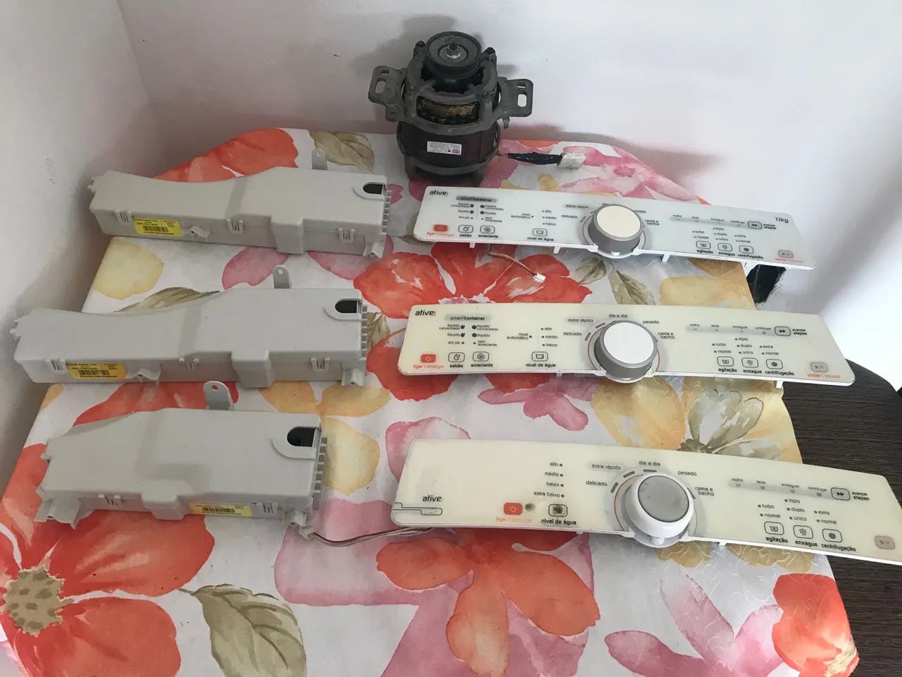 Conjunto de placas de potência e interface da maquina de lavar brastemp- Alive