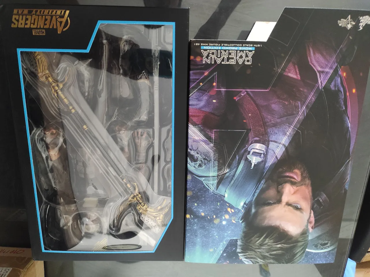 Hot Toys Marvel Disney vingadores Figura de ação Captain America Infinity War 1/6
