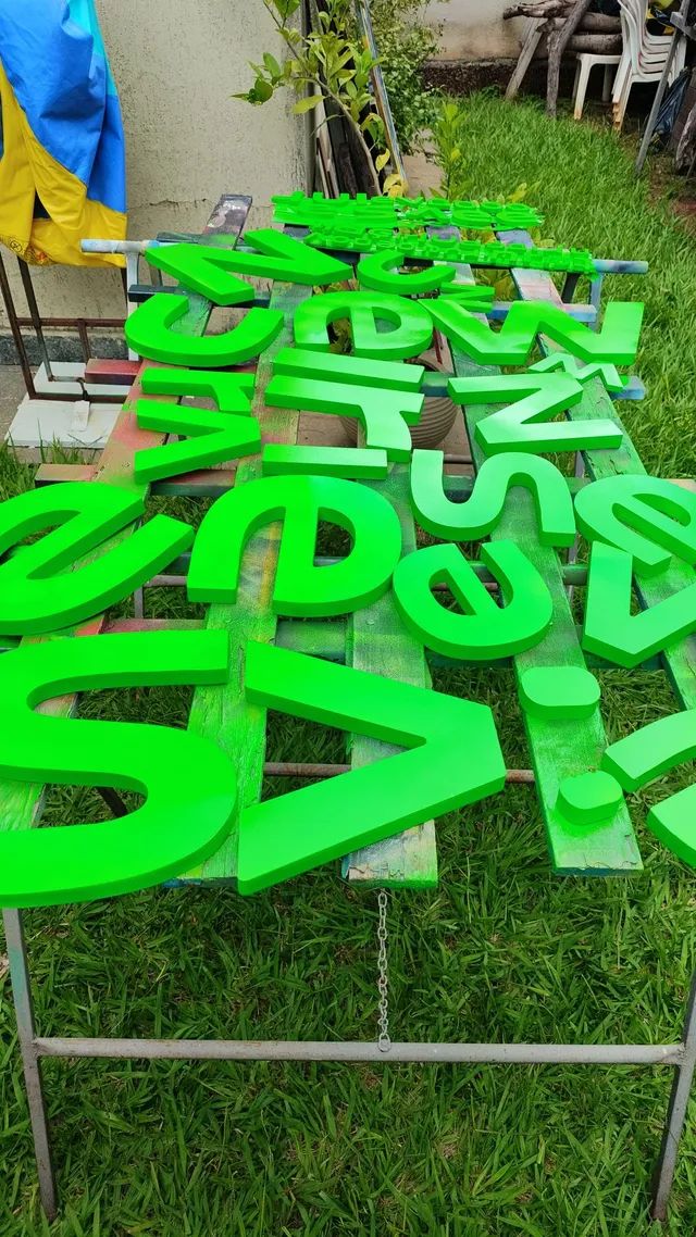 Kit Letras Kit letras caixa ACM / PVC Expandido - Itens Para Escritório - Várzea ...