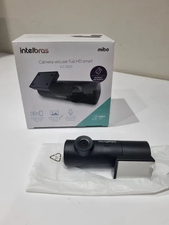 Câmera Veicular Intelbras Full HD Smart DC 3102