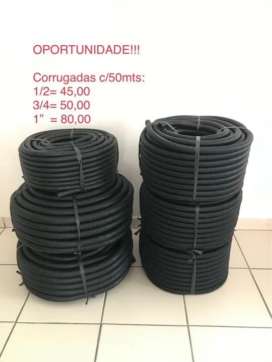 Mangueira corrugada (PREÇO DE FABRICA).