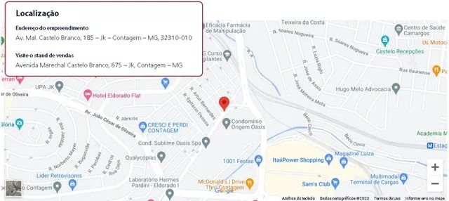 Captação de Apartamento a venda na Avenida Marechal Castelo Branco, JK, Contagem, MG