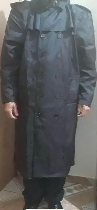 Casaco Impermeável Masculino- capa de chuva poliamida  - Foto 2
