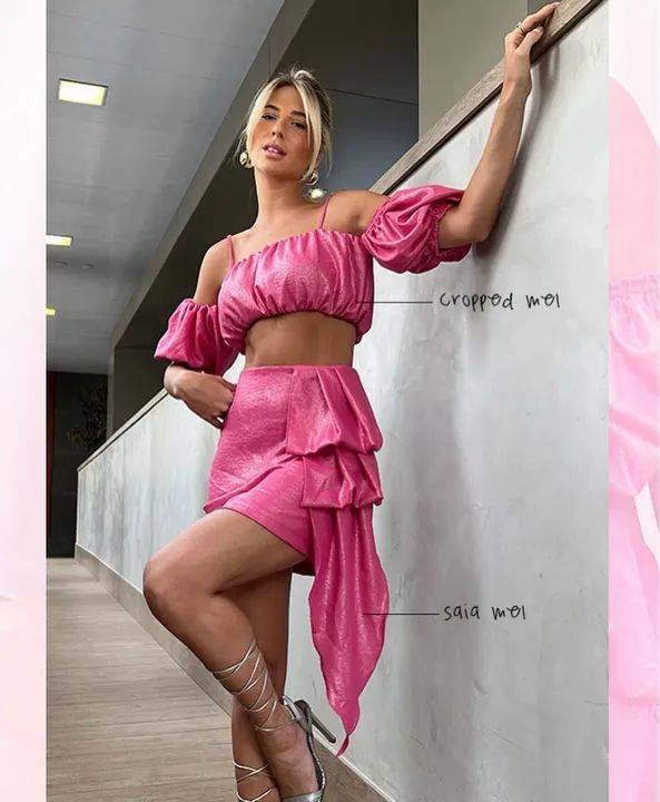 Conjunto marca Sté da loja Blitz - Foto 2
