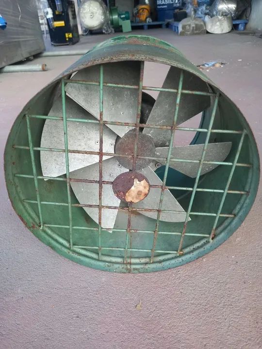 EXAUSTOR AXIAL TIPO E30T4, TRIFÁSICO, 220/380 V, 1/5 Hp - Foto 4