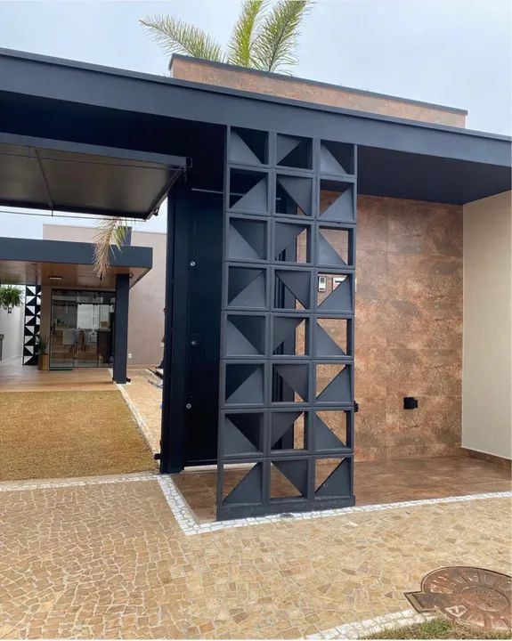 Cobogó triangular em concreto - Tijolo vazado - Foto 2