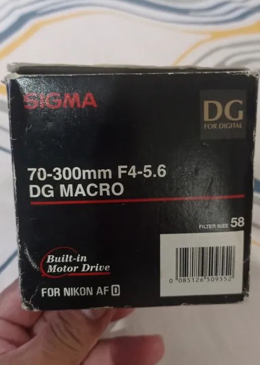 Lente 70-300 NIKON - SEMI NOVA - Foto 2