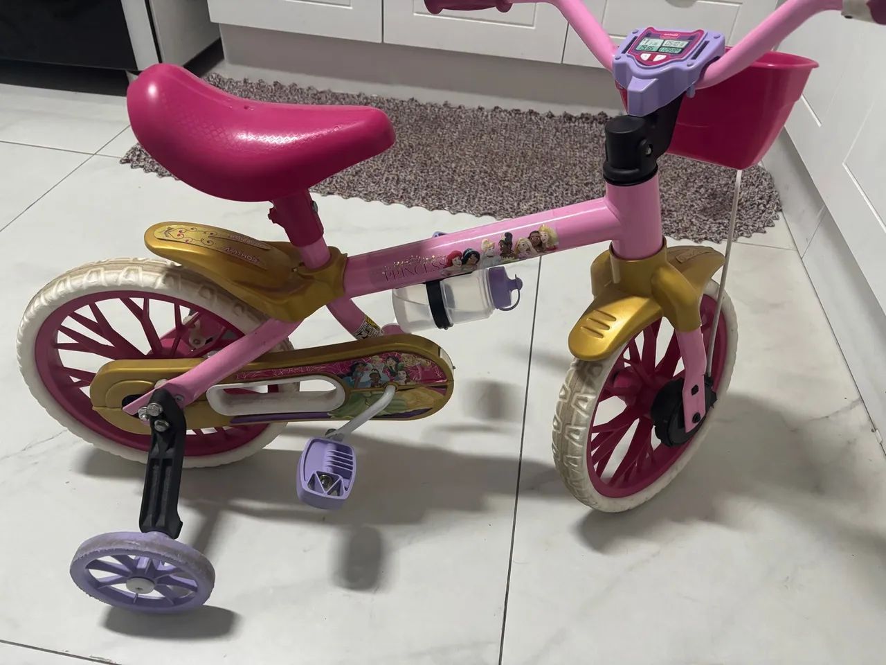 Bicicleta Infantil Rosa - Foto 2
