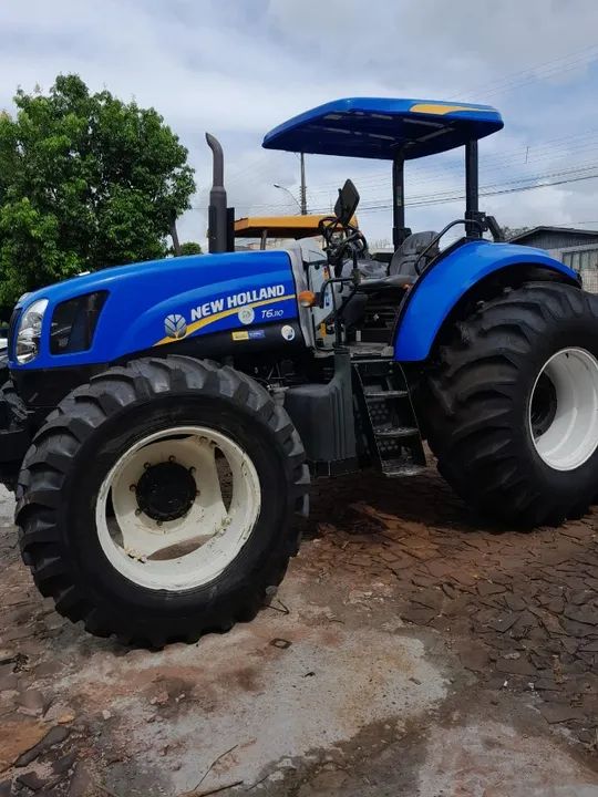  TRATOR AGRÍCOLA, MARCA NEW HOLLAND, MODELO T6110 - Foto 6