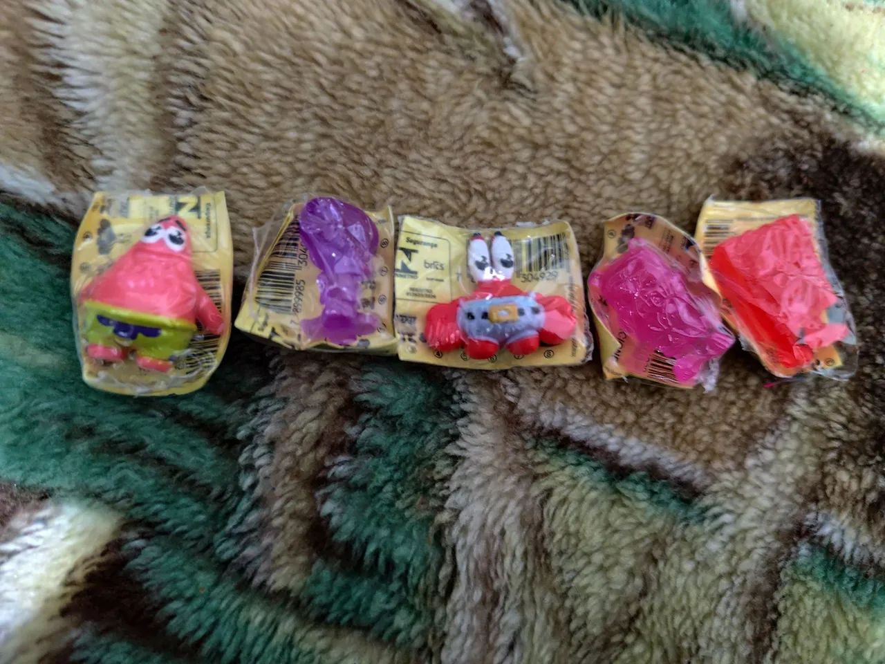 Miniaturas Colecionáveis Bob Esponja - Novos!