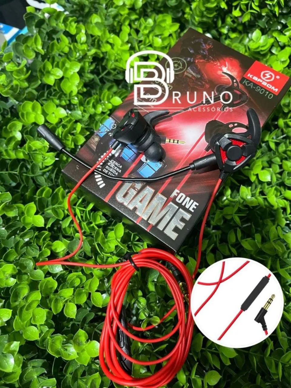 Fone de ouvido gamer com microfone  - Foto 2