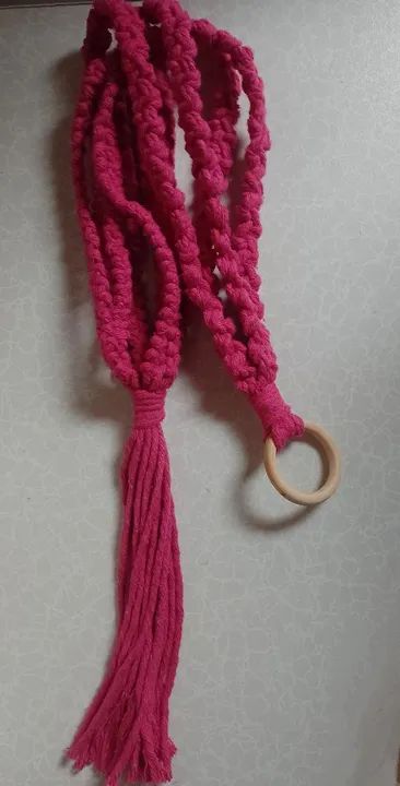 Suporte para plantas de macramé  - Foto 2
