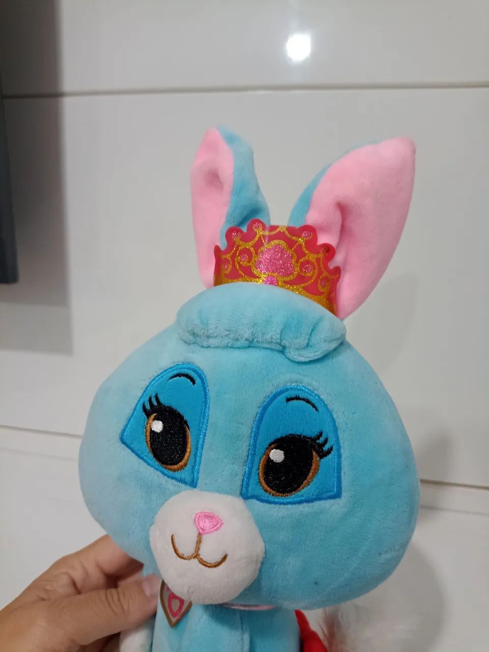 Pelúcia Princesa Coelho Azul das princesas. - Foto 4