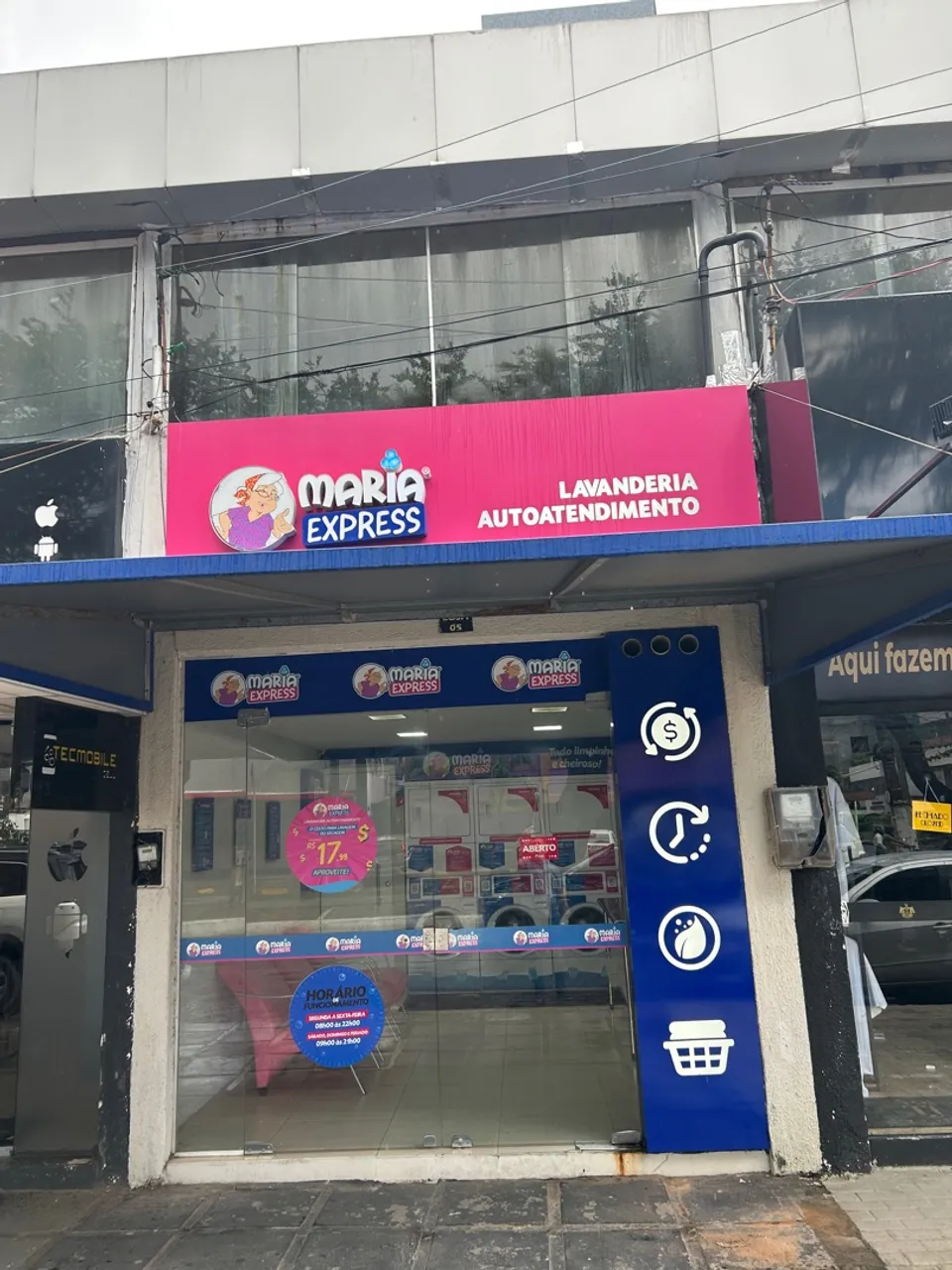 Repasso franquia Lavanderia express em pleno funcionamento