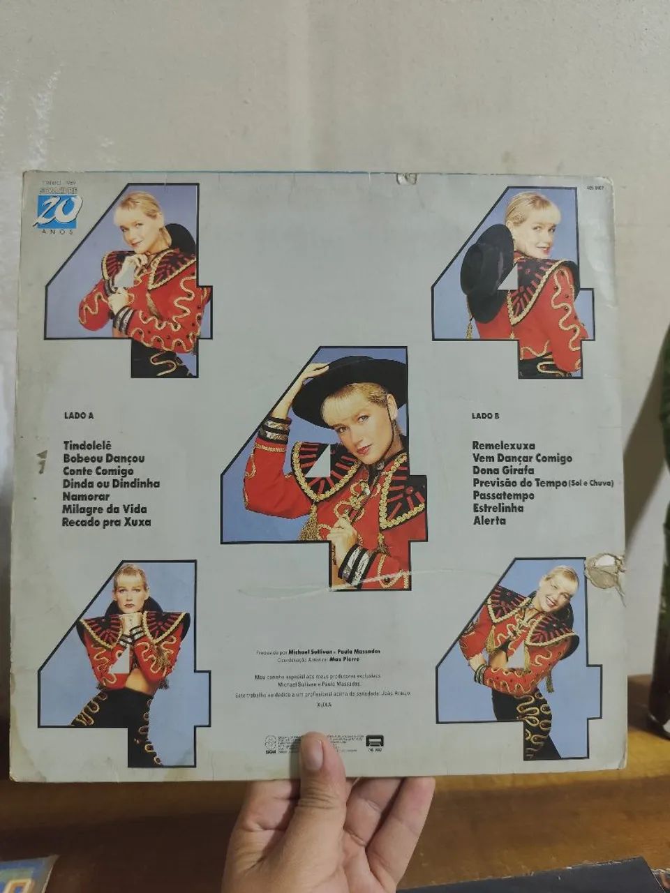 Disco de Vinil Xou da Xuxa Volume 4 - Foto 2