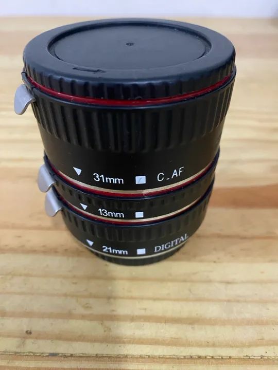Anel Adaptador para Lentes 21mm 13mm 31mm - Foto 2