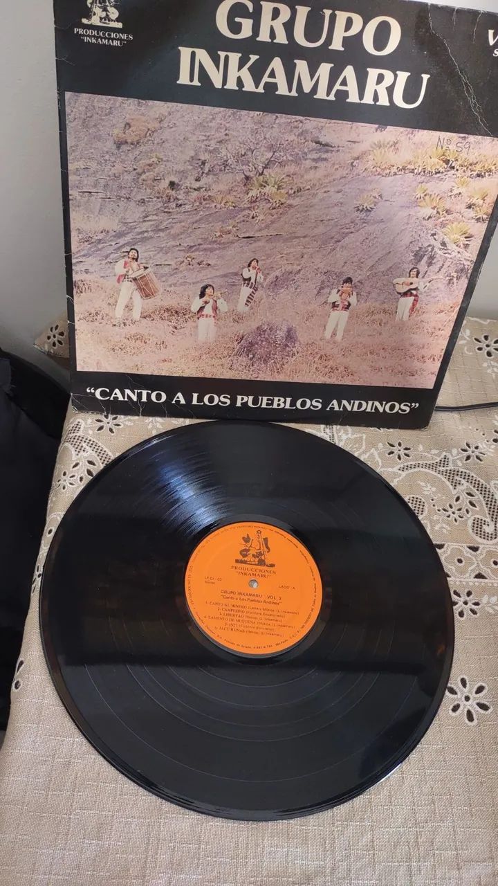 LP Disco de Vinil Canto a los pueblos andinos - Foto 2