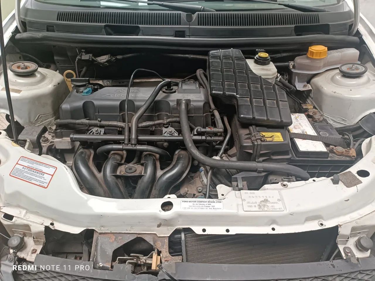 Ford Ka 2007 branco  - Foto 3