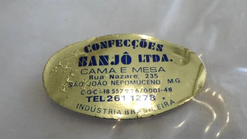 TOALHA DE MESA RETANGULAR SANJÔ - BRANCA FLORAL COM GUARDANAPOS (2,60x 1,50 cm)   - Foto 2