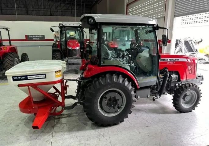 Queima de estoque Trator MF 3407 OKM Cafeeiro/ Fruteiro 2023 Aprova SEM entrada