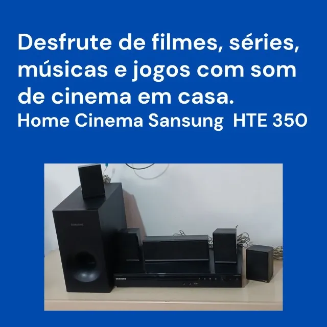 Home Theater Sansung HTE 350 usado