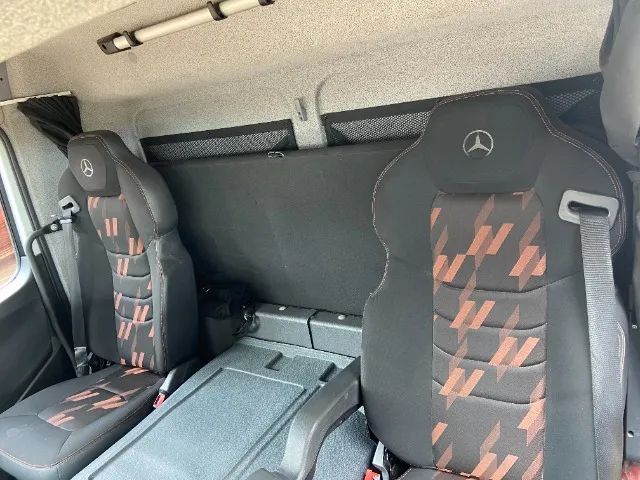 MERCEDES BENZ ATEGO 2430 ANO 2019 200.000KM ORIGINAL BAU SIDER COMPLETO  - Foto 11