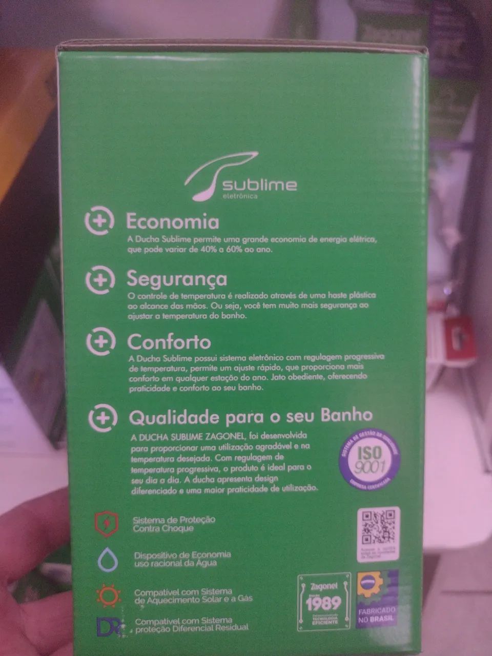 Ducha Eletrônica Zagonel Sublime - Foto 3