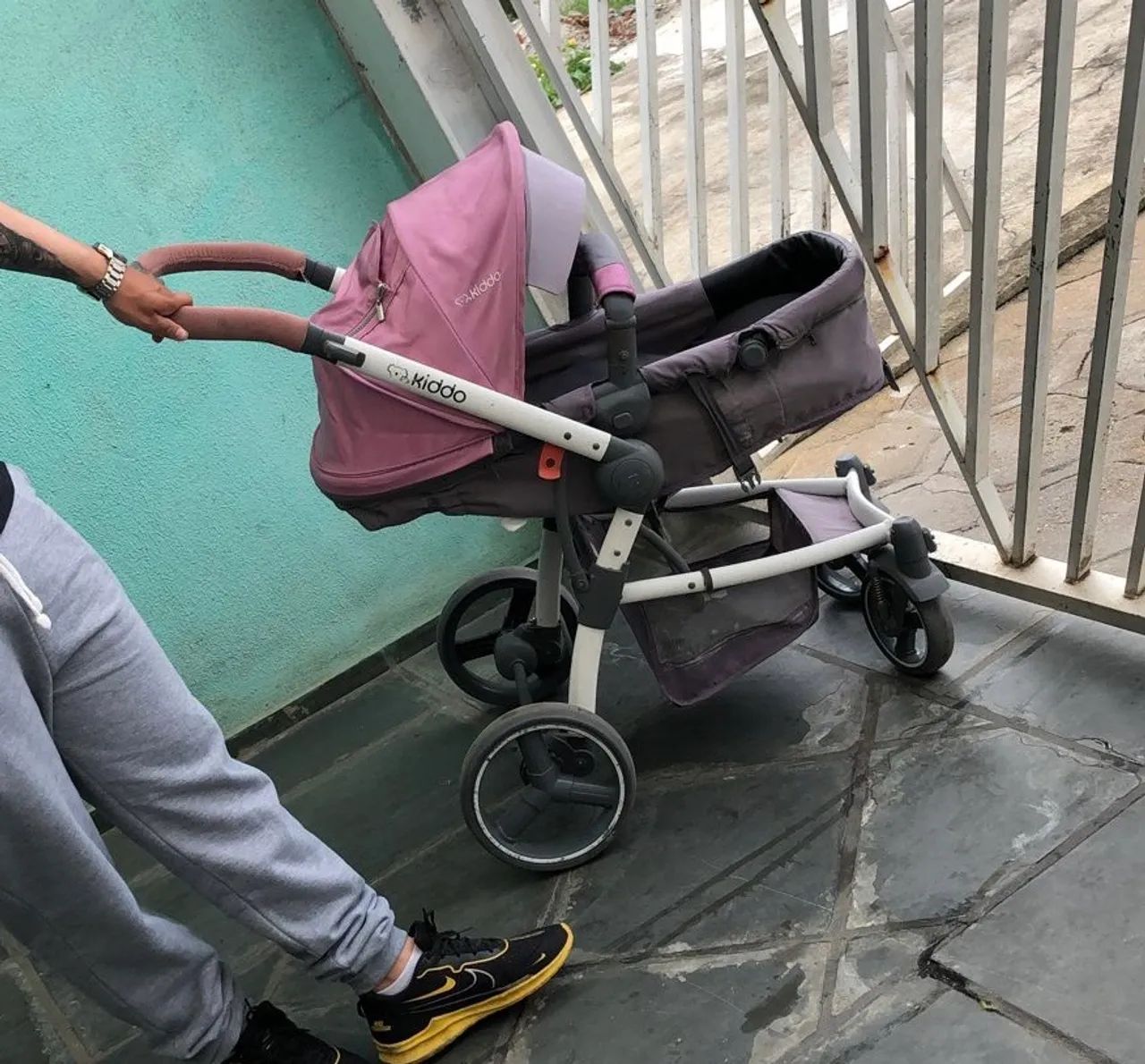 Carrinho de bebê kiddo completo  - Foto 2
