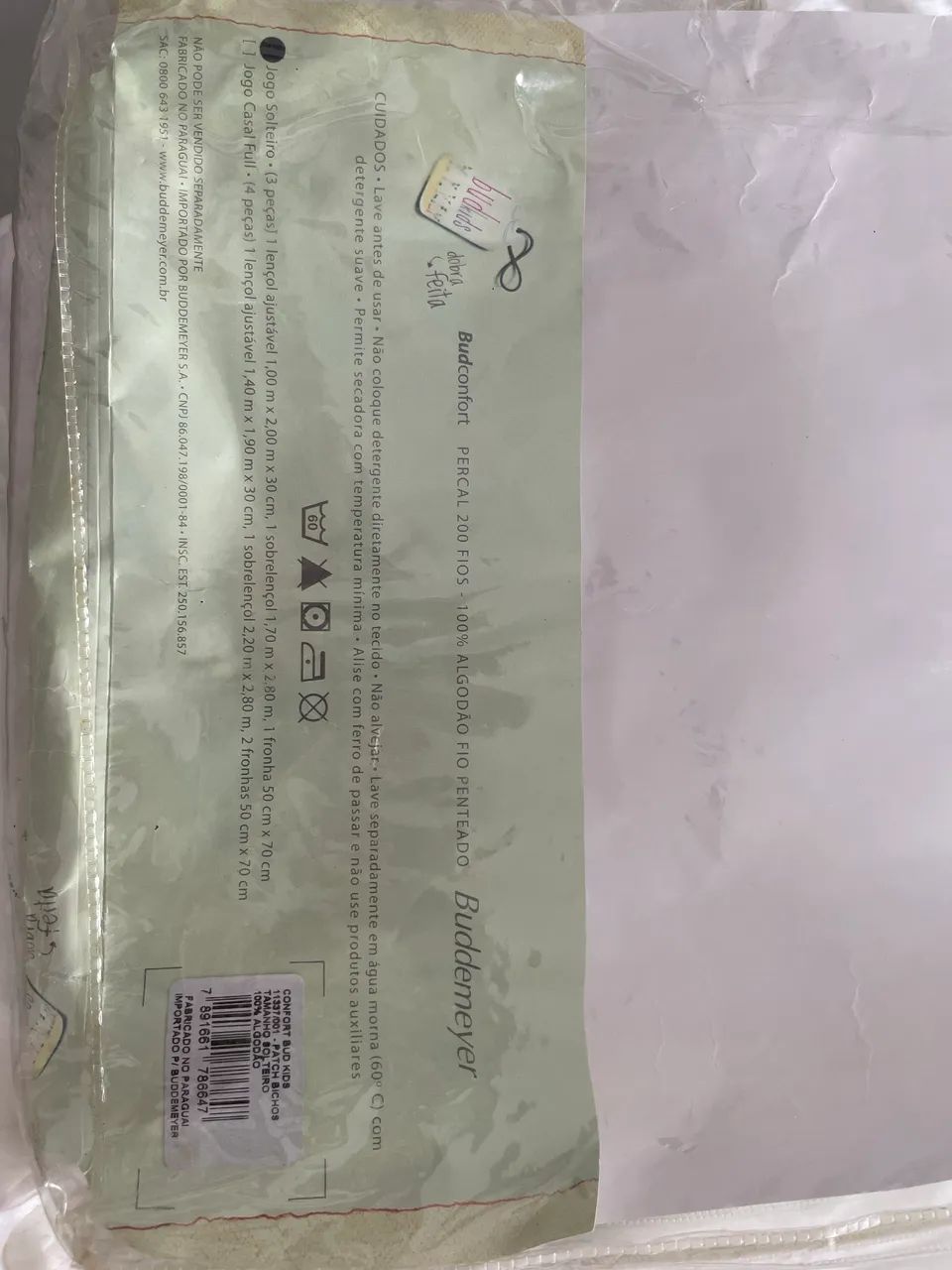 VENDO Jogo lençol solteiro Buddemeyer infantil 100% algodão fio penteado 200 fios  - Foto 5