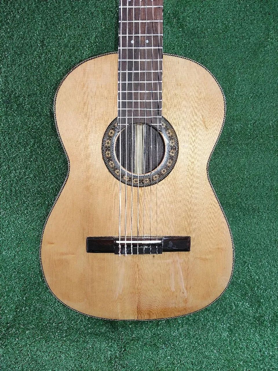 Violão 7 Cordas aço Jacarandá maciço Luthier Fernando Marinho  - Foto 2