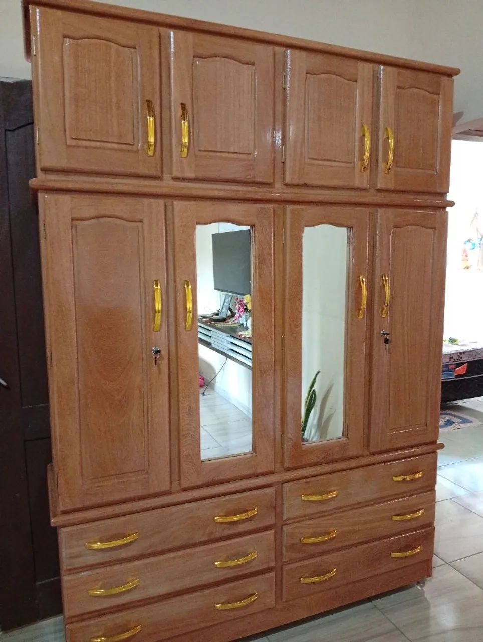 Guarda roupa casal 4 portas  - Foto 2