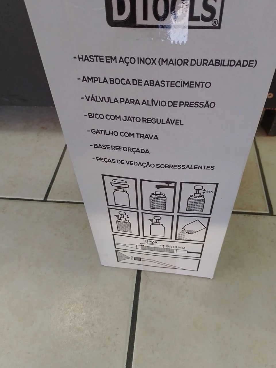 Pulverizador de Ombro 5L D Tools pressão previa - Foto 4