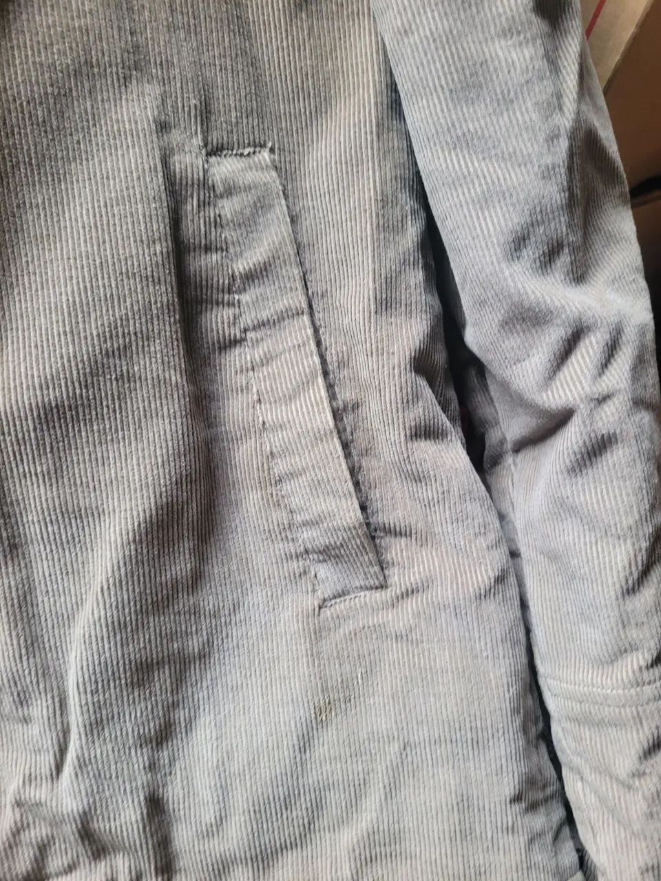 Jaqueta de Corduroy Marrom - Estilo Clássico - Foto 2
